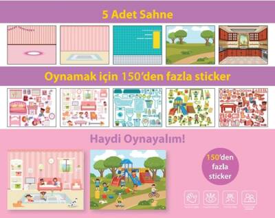 Lino Tekrar Tekrar Kullanılabilen Sticker Pad GÜNLÜK HAYAT LS-602 - 2