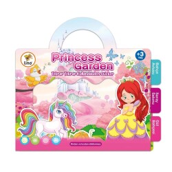 Lino Tekrar Tekrar Kullanılabilen Sticker PRINCESS GARDEN LS-301 - 1