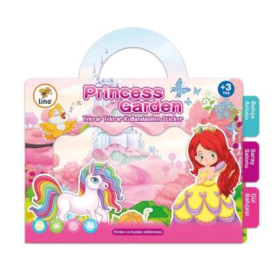 Lino Tekrar Tekrar Kullanılabilen Sticker PRINCESS GARDEN LS-301 - 1