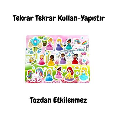Lino Tekrar Tekrar Kullanılabilen Sticker PRINCESS GARDEN LS-301 - 2
