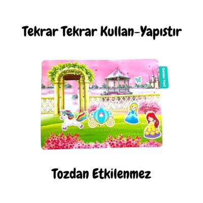 Lino Tekrar Tekrar Kullanılabilen Sticker PRINCESS GARDEN LS-301 - 3