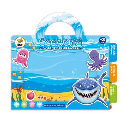 Lino Tekrar Tekrar Kullanılabilen Sticker SEAWORLD LS-300 - 1