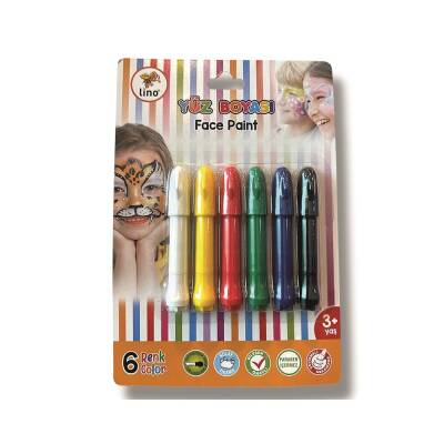 Lino Yıkanabilir Yüz Boyası 6 Renk LN-905 - 1