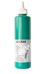 Lukas Cryl Terzia Akrilik Boya 500 ml. 4954 Kromoksit Yeşil Canlı - 1