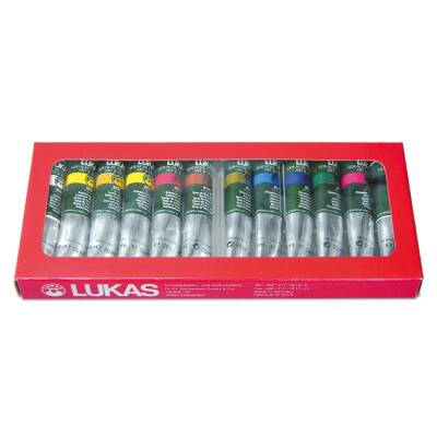 Lukas Studio Art & Designers' Guaj Boya 12 Renk x 20 ml Tüp - 1