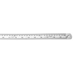 Lutart 50 cm Çelik Cetvel LA-050 - 1