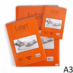 Lutart Ivory (Fildişi) Eskiz Sketch Pad A3 90 gr. 100 Sayfa - 1