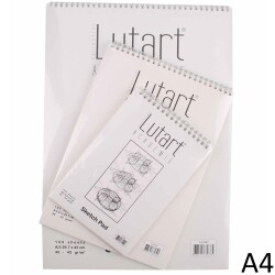 Lutart Sketch Pad Eskiz Bloğu 40-45 gr. A4 100 Sayfa - 1