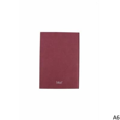 Lutart Sketchbook Sert Kapak 100 gr. 100 Sayfa A6 Bordo - 1