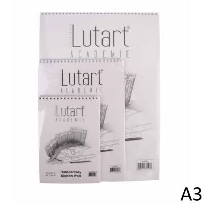 Lutart Transparency Sketch Pad Aydınger Bloğu A3 30 Sayfa - 1