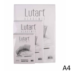 Lutart Transparency Sketch Pad Aydınger Bloğu A4 30 Sayfa - 1