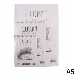 Lutart Transparency Sketch Pad Aydınger Bloğu A5 30 Sayfa - 1