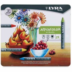 Lyra Aquacolor Sulandırılabilir Pastel Boya 24 Renk - 1