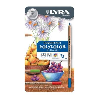 Lyra Rembrandt Polycolor Kuru Boya 12 Renk - 1