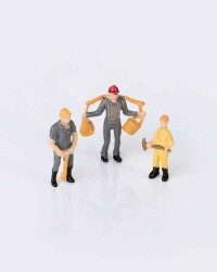 Maden İşçisi Figürü 1/50 2 Adet - Eshel