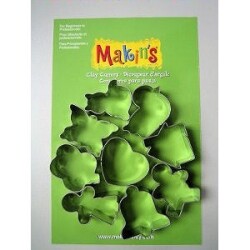 Makin's Clay Kesici Kalıp Seti Günlük 9 Desen - 1