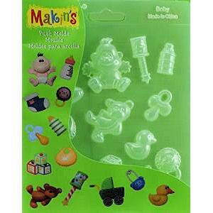 Makin's Clay Push Mold Şekilleme Kalıbı Bebek - 1