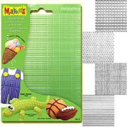 Makin's Clay Texture Sheets Doku Kalıpları 4'lü Set B - 1