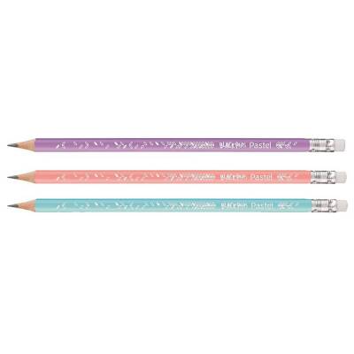Maped Black'Peps Pastel Renk Silgili Kurşun Kalem Üçgen Gövde 72'li Kavanoz 851769 - 2