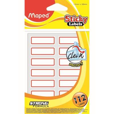 Maped Sticky Labels Üstü Korumalı Etiket 13x38 mm 112'li 774810 - 1