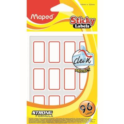 Maped Sticky Labels Üstü Korumalı Etiket 18x32 mm 96'lı 774510 - 1