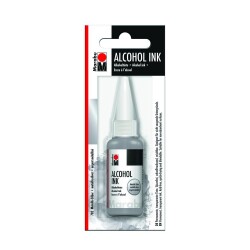 Marabu Alcohol Ink 20 ml Metallic Silver - 1