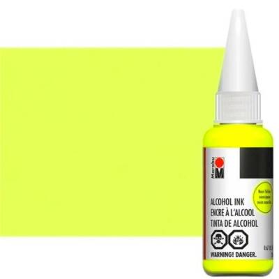 Marabu Alcohol Ink 20 ml Neon Yellow - 1
