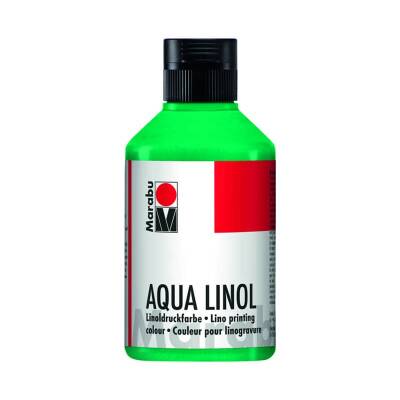 Marabu Aqua Linol Baskı Boyası Blue Green 250 ml - 1