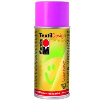 Marabu Textil Design Akrilik Bazlı Sprey Kumaş Boyası 150 ml. PEMBE - 1