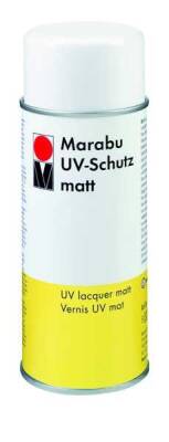 Marabu UV Lacquer Matt Koruyucu Sprey Vernik 400 ml. - 1