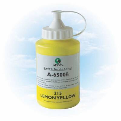 Maries Akrilik Boya 500 ml 215 Lemon Yellow - 1