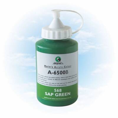 Maries Akrilik Boya 500 ml 568 Sap Green - 1