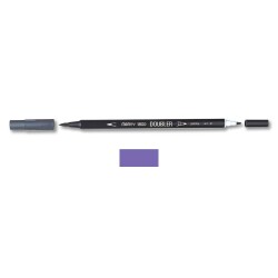 Marvy 1800 Doubler Çift Uçlu Brush Pen 106 AMETHYST - 1