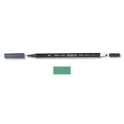 Marvy 1800 Doubler Çift Uçlu Brush Pen 32 LAUREL GREEN - 1