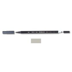 Marvy 1800 Doubler Çift Uçlu Brush Pen 39 ASH GREY - 1
