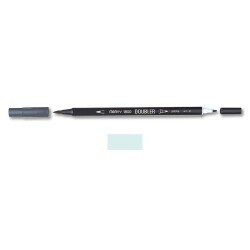 Marvy 1800 Doubler Çift Uçlu Brush Pen 51 AQUA GREY - 1