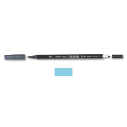 Marvy 1800 Doubler Çift Uçlu Brush Pen 53 PALE BLUE - 1