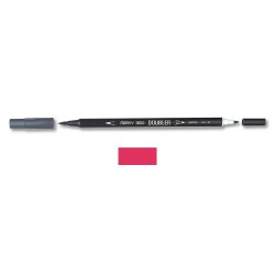 Marvy 1800 Doubler Çift Uçlu Brush Pen 65 CHERRY - 1