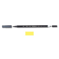 Marvy 1800 Doubler Çift Uçlu Brush Pen 69 CITRUS YELLOW - 1