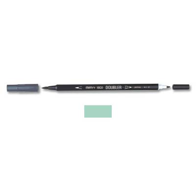 Marvy 1800 Doubler Çift Uçlu Brush Pen 70 PEPPERMINT - 1