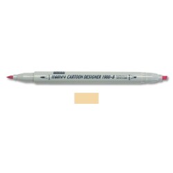 Marvy 1900-B Cartoon Designer Grafik Markör 24 BEIGE - 1