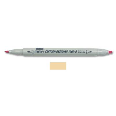 Marvy 1900-B Cartoon Designer Grafik Markör 24 BEIGE - 1