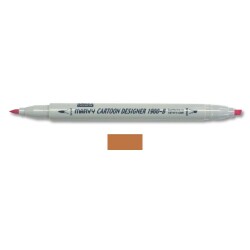 Marvy 1900-B Cartoon Designer Grafik Markör 44 LIGHT BROWN - 1