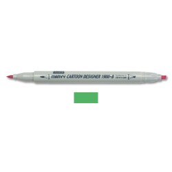 Marvy 1900-B Cartoon Designer Grafik Markör 48 LEAF GREEN - 1