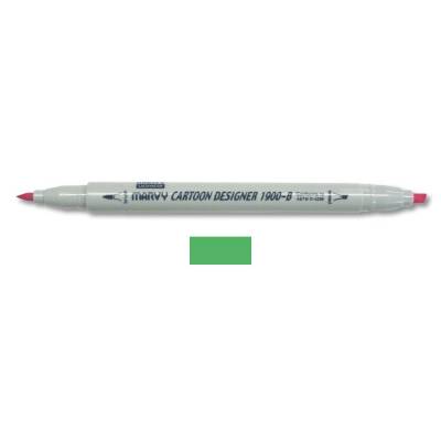 Marvy 1900-B Cartoon Designer Grafik Markör 48 LEAF GREEN - 1
