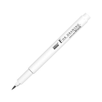 Marvy 4600 Brush Pen Fırça Uçlu Kalem Siyah - 1