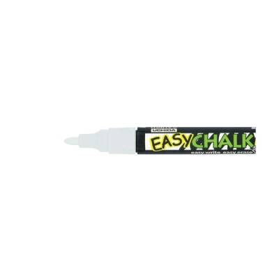 Marvy Easy Chalk Marker Sıvı Tebeşir Kalemi BEYAZ - 1
