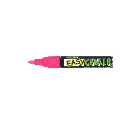 Marvy Easy Chalk Marker Sıvı Tebeşir Kalemi FOSFORLU KIRMIZI - 1