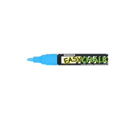 Marvy Easy Chalk Marker Sıvı Tebeşir Kalemi FOSFORLU MAVİ - 1