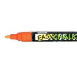 Marvy Easy Chalk Marker Sıvı Tebeşir Kalemi FOSFORLU TURUNCU - 1